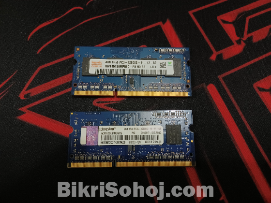 4 & 2 GB RAM